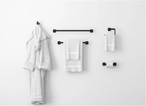 Miniatura 3 de Pfister Vaneri BTBVRI1GS - Toallero de baño para baño, 18 pulgadas, montaje en pared, atornillado, acabado de níquel cepillado, defensa antimanchas