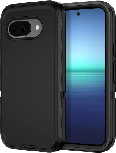 Miniatura 49 de I-HONVA Funda para Google Pixel 7 a Prueba de Golpes/Polvo/Caídas de 3 Capas con Protección Completa del Cuerpo [Sin Protector de Pantalla] Funda