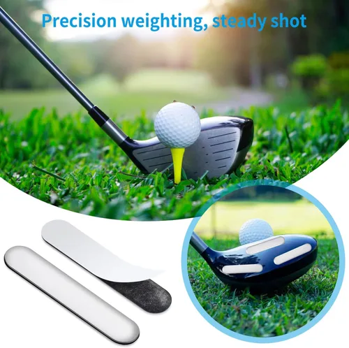 Miniatura 6 de 30 piezas de cinta de plomo, cinta de plomo adhesiva de 3 g para pelotas de pickleball, tenis, palos de golf, ajusta la cinta de plomo para palas