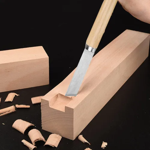 Miniatura 5 de Juego de cinceles de torno de madera, kit de cinceles de torneado de madera HSS, cincel de escultura, cinceles para carpintería, torno de madera
