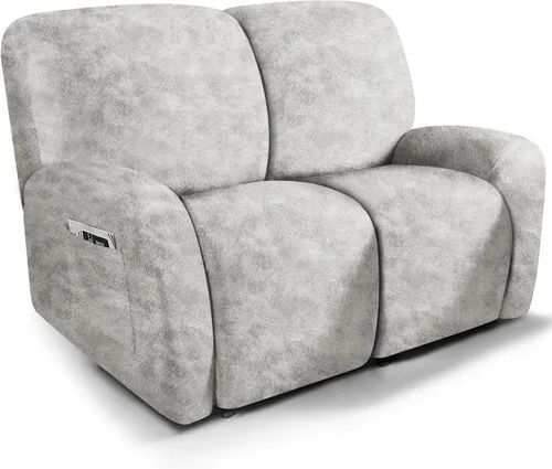 Miniatura 68 de molasofa Fundas de cuero para sillas reclinables, fundas para sillas reclinables grandes para silla reclinable, 4 piezas, fundas lavables que se