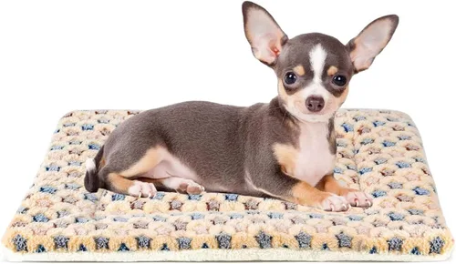 Miniatura 29 de Mora Pets Cama para perros ultra suave con bonito estampado de estrellas, lavable para perros grandes, medianos y pequeños, reversible, forro polar