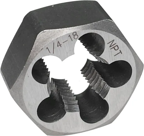 Miniatura 7 de Terraja de rosca de tubo NPT Hex Terraja de acero al carbono de rerosca 1-1/2"-11 1/2