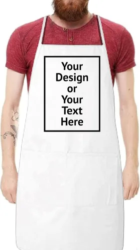 Miniatura 6 de Vizor Delantal personalizado para hombres, chef cocinero, personaliza tu diseño, foto, imagen, texto, regalos de bricolaje