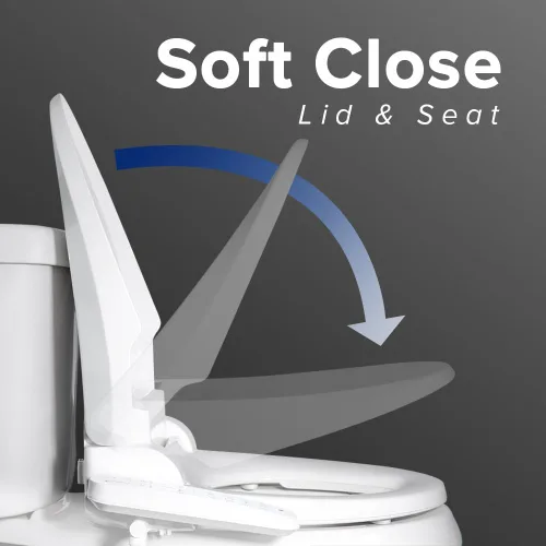 Miniatura 10 de SmartBidet SB-2000 Asiento de bidé eléctrico - Asiento para inodoro climatizado con secador de aire caliente y funciones de lavado con control