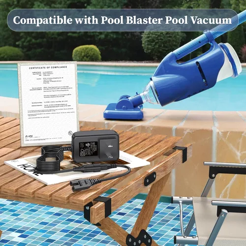 Miniatura 4 de Cargador de 8,4 V para Pool Blaster 22051EL 23051EL Cable de alimentación para bagre Li 20050CL 21051DL 26051SL 22151EL 26050SL Adaptador de CA