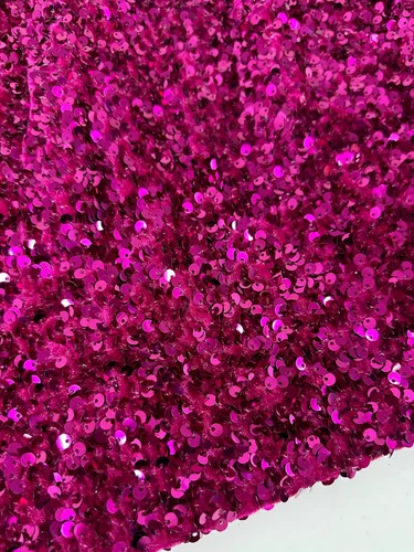 Miniatura 4 de Tela de terciopelo de lentejuelas suave y elástica con lentejuelas brillantes, perfecta para costura, disfraces, tapicería y decoración de Navidad
