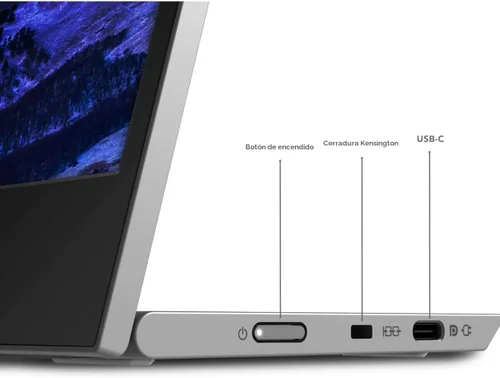 Miniatura 8 de Lenovo Monitor portátil L15, pantalla de 15.6 pulgadas, resolución Full HD, panel IPS, brillo de 250 nits, frecuencia de actualización de 60 Hz