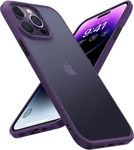 Miniatura 10 de TORRAS - Funda a prueba de golpes para iPhone SE 2022/iPhone SE 2020/iPhone 7, certificado de caída militar, parte trasera dura, semitransparente