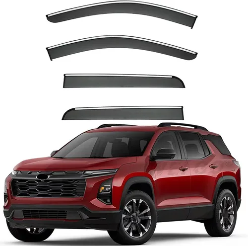 Miniatura 7 de Latest Window Visors Design for Chevrolet Equinox 2017-2026,Tape-On Window Deflectors,Weather Protection Wind Noise Reduction,Extra Durable Vent