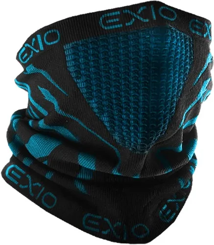 Miniatura 6 de EXIO Calentador de Cuello de Invierno Polaina/Pasamontañas (Paquete de 1 o Paquete de 2) - Máscara facial resistente al viento para esquí, snowboard