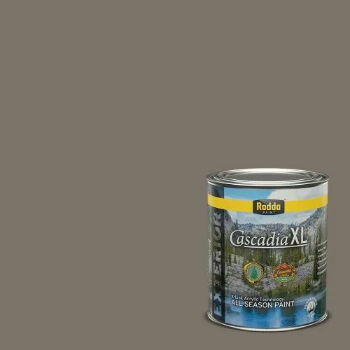 Miniatura 126 de Rodda Paint CASCADIA XL Pintura e imprimación satinada exterior en uno, cuarto de galón, pimienta de Jamaica