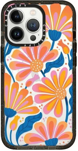 Miniatura 21 de CASETiFY Impact - Funda para iPhone 13 [protección contra caídas de 6.6 pies/compatible con Magsafe] Black Kingsnake, color negro transparente