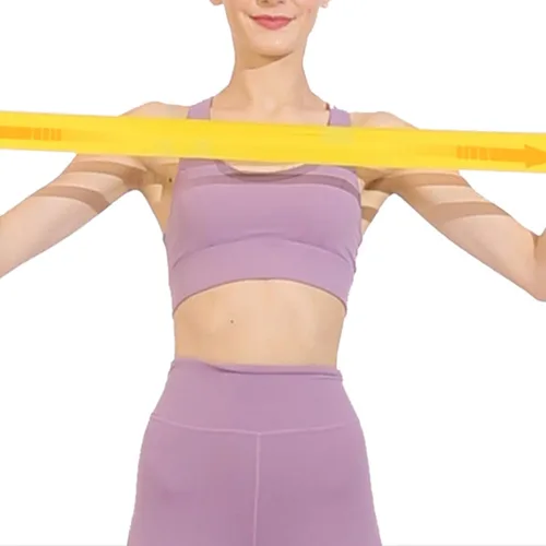 Miniatura 6 de 5 bandas de ejercicio elásticas de resistencia para ejercicio, fitness, yoga, cinturón de entrenamiento, 5