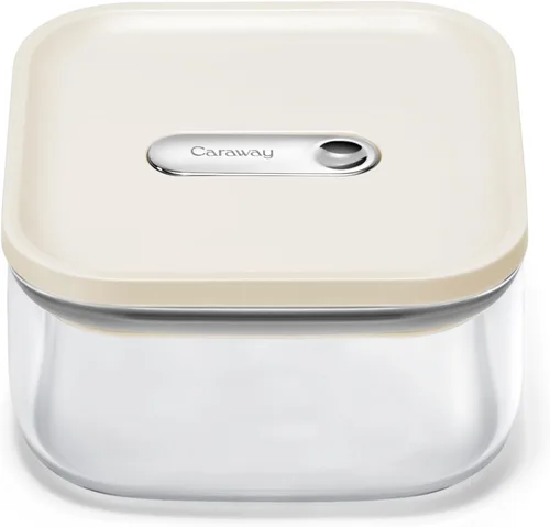 Miniatura 16 de Caraway 1 qt de vidrio Contenedor hermético de almacenamiento de alimentos con tapa – Contenedor de almacenamiento de cocina sin tóxicos, sin BPA