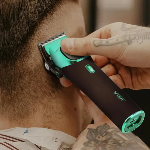 Miniatura 9 de VGR 885 S2 - Kit de cortapelos y recortadores de peluquería inalámbricos, profesional para hombres, kit de corte de pelo con cuchillas de cerámica