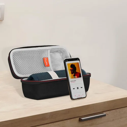 Funda rígida de EVA para JBL Flip7/6/5 Altavoz Bluetooth portátil impermeable, compatible con JBL Flip 4 Bolsa de almacenamiento protectora de viaje