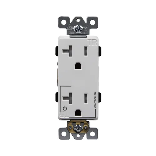 Miniatura 15 de ENERLITES Toma de corriente decorativa de grado industrial, 15A 125V, receptáculo dúplex resistente a manipulaciones, conexión a tierra, 5-15R, 2