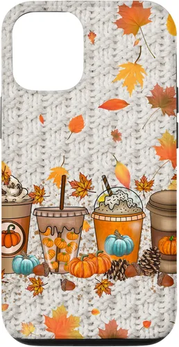 Miniatura 26 de iPhone 16 Acción de Gracias Otoño Hojas Otoño Calabaza Especias Funda