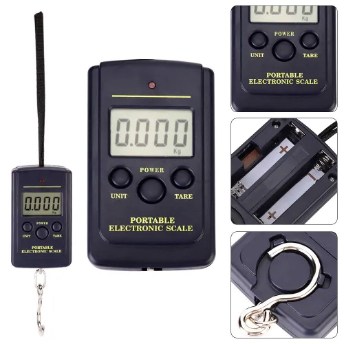 Miniatura 6 de Báscula con cerradura de precisión de 0.35 oz a 88.2 lbs, báscula de pesaje digital, con gancho para pesar herramienta de pesaje de medición