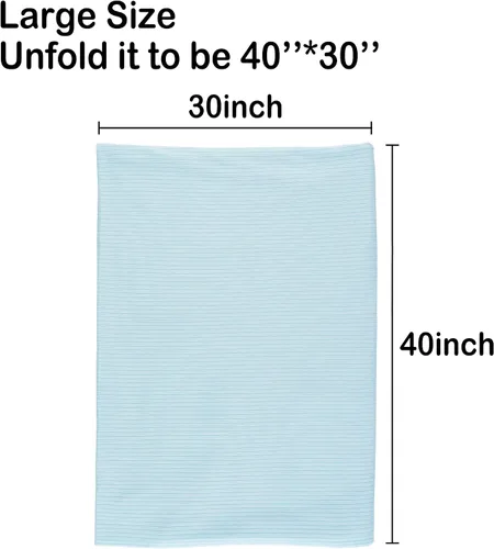 Miniatura 5 de lasoftan Manta de Punto para Envolver, Manta Receptora Ultra Suave y Elástica, Envolvente para Bebé Varón Recién Nacido, 40 x 30 pulgadas, 2 Piezas