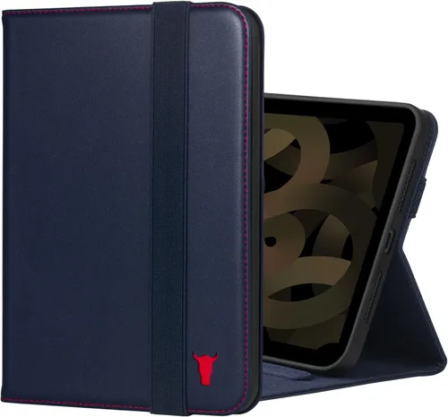 Miniatura 8 de TORRO Funda compatible con iPad mini 7/6 – Funda de piel auténtica para iPad mini de 7ª/6ª generación (2024/2021) con función de soporte