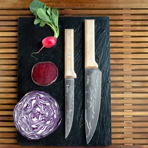 Miniatura 5 de OPINEL Parallele Trio - Juego de 3 cuchillos de cocina – Chef, tallado, juego de cajas de trío de cuchillos de pelar, cuchillas de acero inoxidable