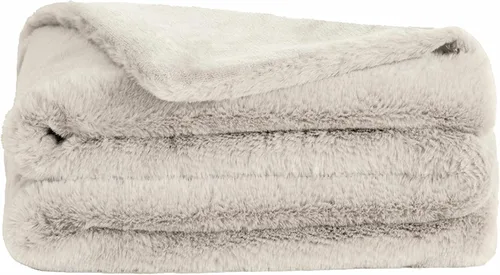 Miniatura 18 de UnHide Lil' Pet Marsh - Manta de piel sintética para mascotas, extra suave, ligera, lavable, cómoda y protección para sofá, jaula o cama, oso beige
