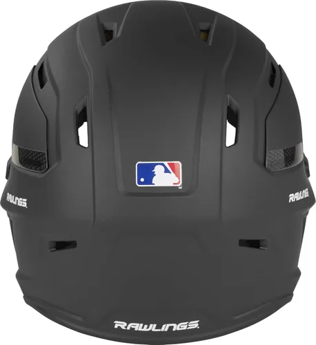 Miniatura 5 de Rawlings Casco de bateo de béisbol de carbono MACH Mate Varios tamaños Varios colores Negro mate
