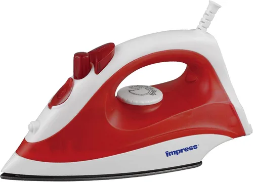 Miniatura 5 de Impress Plancha básica para ropa Antiadherente Compacta Spray Vapor ajustable Selector de telas Cable giratorio Ligero 1200 vatios