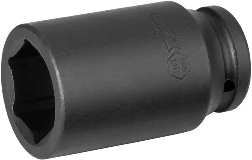Miniatura 15 de Jetech - Llave de vaso de impacto profundo de 3/4 pulgadas con diseño de 6 puntos, aleación de acero cromo molibdeno tratada térmicamente, métrica