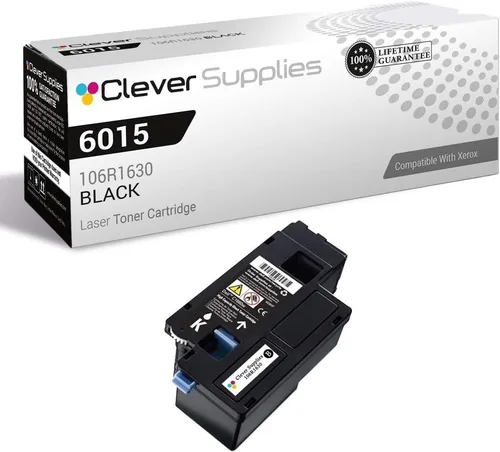 Miniatura 252 de CS compatible Xerox Phaser 6510/WorkCentre 6515 (106r03480) 2 cartuchos de tóner negro para Phaser 6510, WorkCentre 6515 2 negro