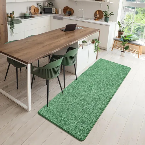 Miniatura 4 de Chicrug Alfombras Modernas de 2x8 Pies para Dormitorio y Sala de Estar, Alfombra de Pasillo de Espuma Viscoelástica de Pelo Bajo para Entrada
