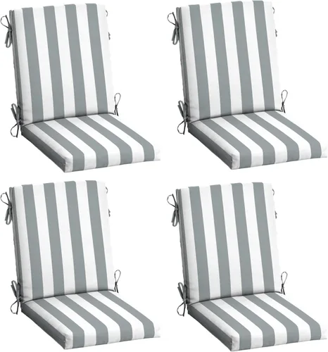 Miniatura 65 de ARDEN - Cojín para silla de comedor exterior de 20 x 20 pulgadas, resistente al agua y a la decoloración, textura verde azul pavo real