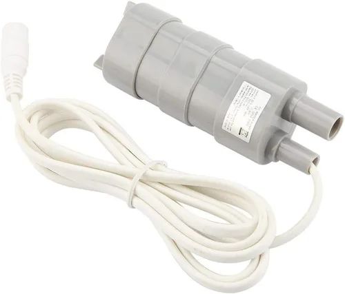 Joyzan Bomba de agua micro sumergible, mini bomba de agua DC 12V 600L/H Elevación de alto flujo 5M Pequeño ultra silencioso bajo ruido enchufe