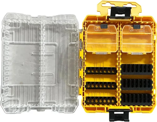 Miniatura 3 de #DT70803 DT70803-QZ Caja de piezas Caja de almacenamiento Estuche resistente Medio Destornillador Barras Caja de almacenamiento multifunción Pieza