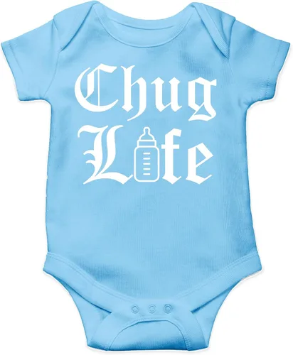 Miniatura 21 de AW Fashions Chug Life - Body para bebé divertido, lindo y cómodo - Ropa de moda para recién nacidos