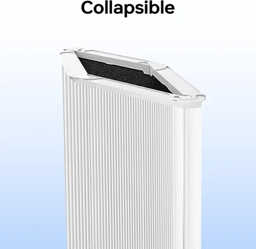 Miniatura 9 de Filtro de repuesto 121 compatible con máquina inteligente Blueair Blue Pure 121, sistema de filtración 2 en 1, filtro de partículas blancas