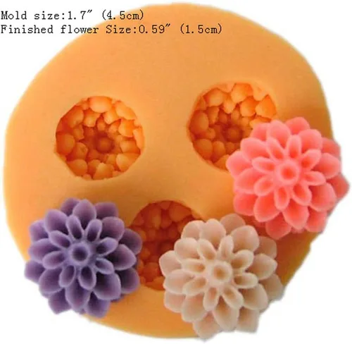 Miniatura 2 de F0032 Molde de silicona para fondant, mini