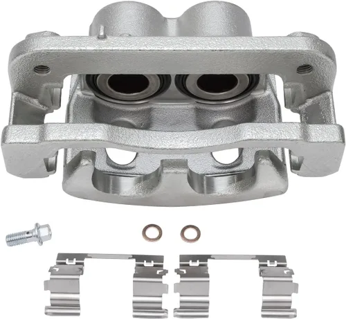 Miniatura 5 de Detroit Axle - Kit de freno delantero para Chevy GMC Silverado Sierra Yukon XL Express Savana Suburban 1500 Tahoe Avalanche Cadillac Escalade Pinza