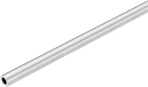 Miniatura 36 de uxcell Tubo redondo de aluminio 6063, tubo de 27 mm de diámetro exterior y 23 mm de diámetro interior de 400 mm de longitud para proyectos