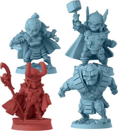 Miniatura 3 de CMON Marvel United Tales of Asgard Expansion Juego de miniaturas de mesa Juego de estrategia Juego cooperativo para adultos y niños A partir