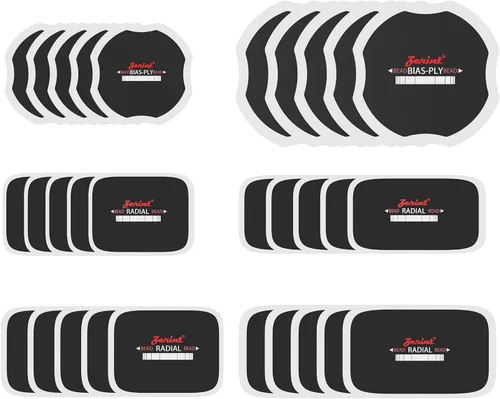 Miniatura 3 de Kit de parches de neumáticos ZERINT TP-M85B, parches de reparación de capas sesgadas resistentes, kit de parches de neumáticos para reparación