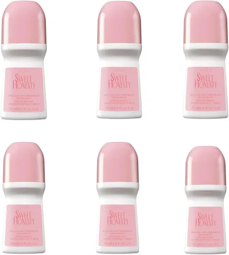 Avon Sweet Honesty - Desodorante roll-on para mujer, protección contra olores de secado rápido, aroma floral suave, desodorante enrollable para