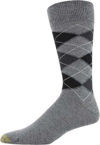 Miniatura 3 de GOLDTOE Campbell Argyle Crew Calcetines de vestir para hombre (6 pares)