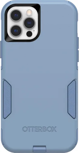 Miniatura 2 de OtterBox iPhone 12 y iPhone 12 Pro (Solo) - Estuche Serie Commuter - Denim Claro (Azul) - con Paño de Limpieza - Delgado y Resistente - Apto