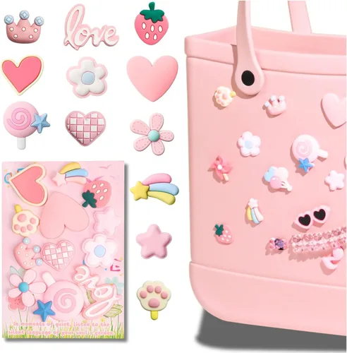 Miniatura 20 de Mon Caramel Resina Bolsa de Playa Accesorios Encantos,Resina Playa Totes Accesorios Insertos,Daisy Flower Bag Charms