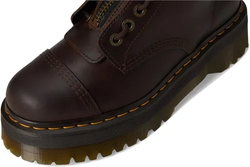 Miniatura 2 de Dr. Martens Botas de plataforma de cuero Sinclair unisex para adultos