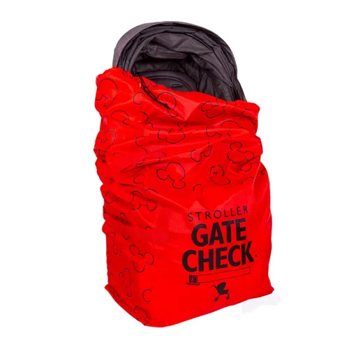 Disney Baby by J.L. Childress Gate - Bolsa de cuadros para cochecitos individuales y dobles, bolsa de viaje para cochecito individual y doble, bolsa