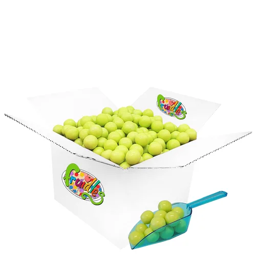 Miniatura 6 de Fruidles Limeade - Bolas de goma de mascar saborizadas para bufé, recambios de tamaño de máquina, certificado Kosher Parve, 1 pulgada (2 libras)